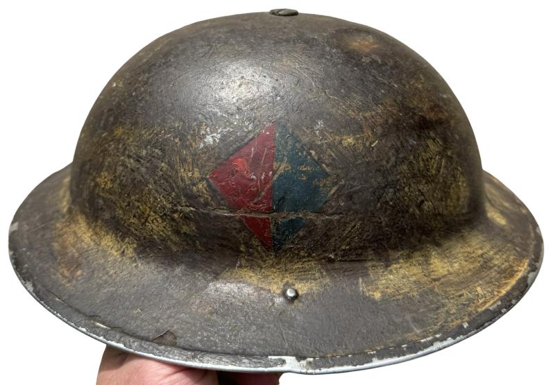 WW2 Royal Artillery Camouflage MKII Helmet