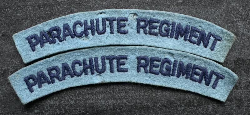 WW2 Parachute Regiment Shoulder Titles