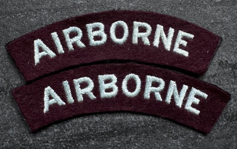 WW2 Airborne Shoulder Titles