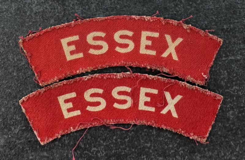 WW2 Essex Shoulder Titles