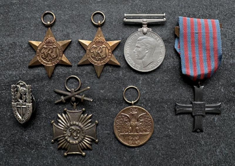 WW2 Polish 332 Field Bakery Medal Group