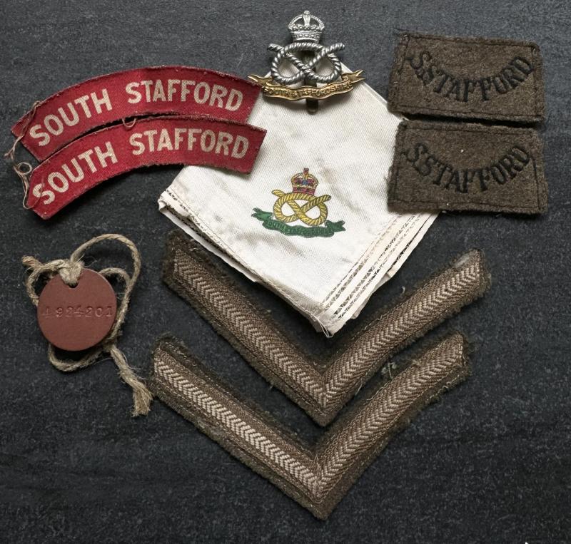 WW2 South Staffordshire Regiment Group