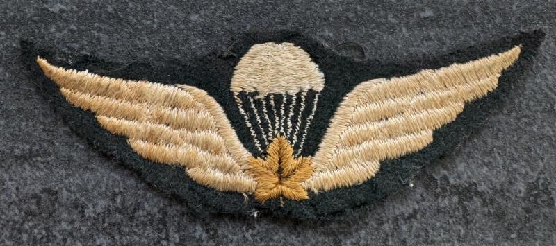 WW2 Canadian Parachute Qualification Wing