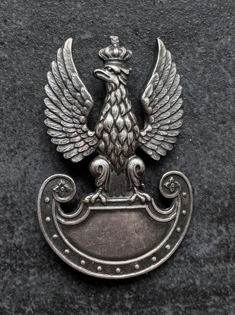 WW2 Polish Army In Exile Cap Badge