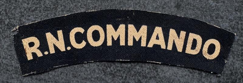 WW2 Royal Navy Commando Shoulder Title