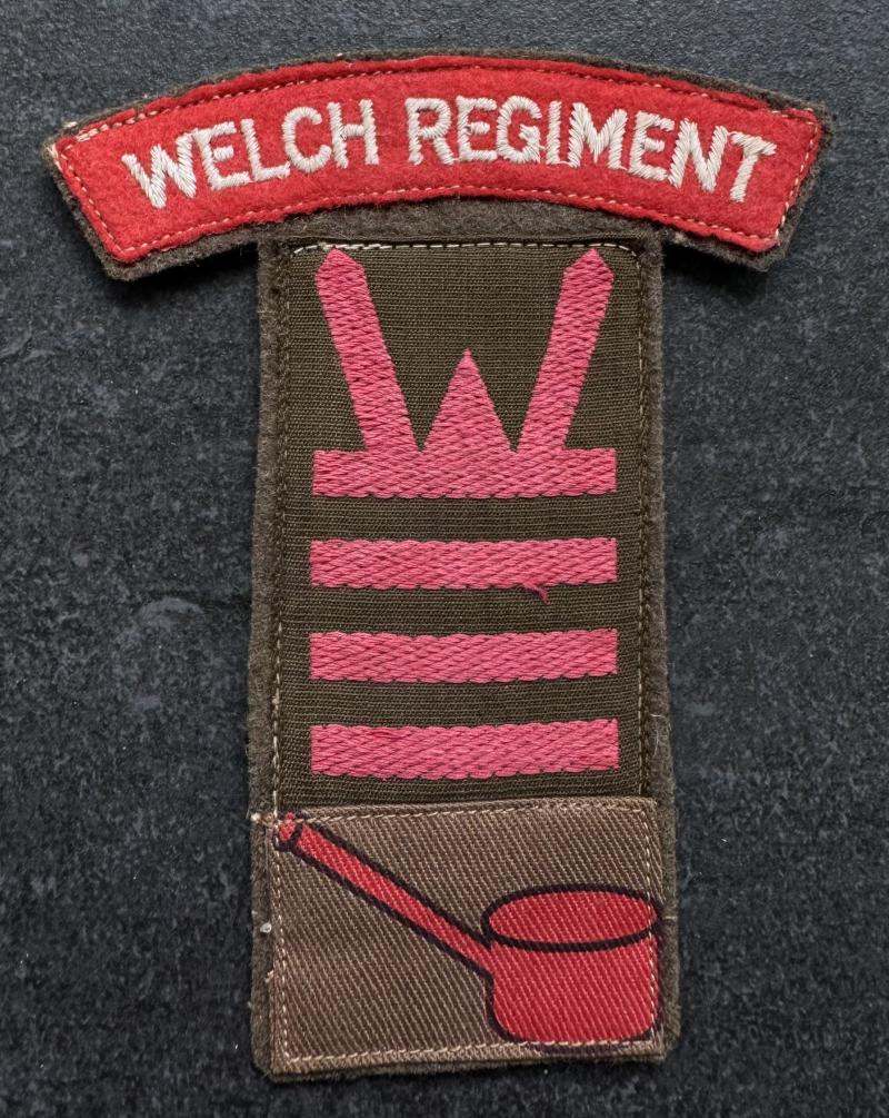 WW2 4th Welch Regiment 160th Infantry Brigade Combination