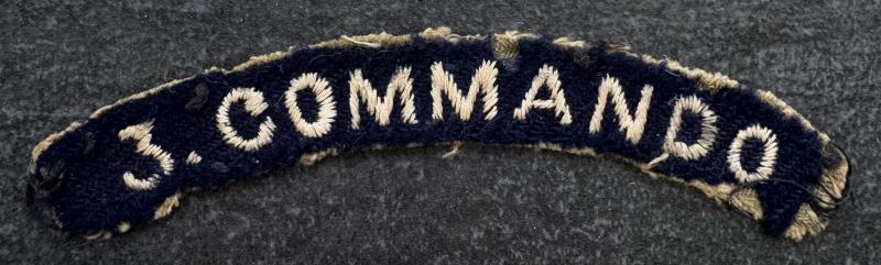 No 3 Commando Shoulder Title