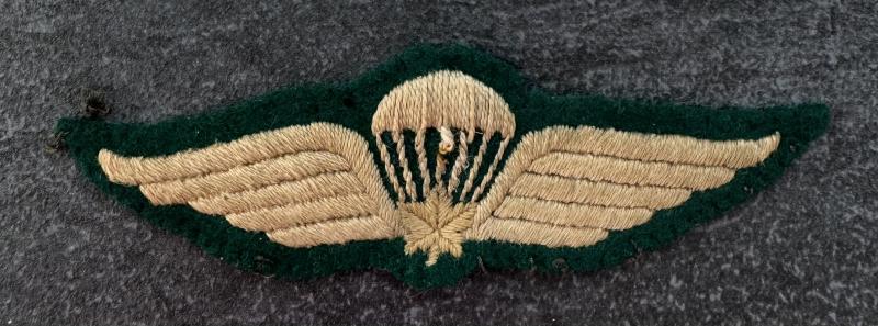 WW2 Canadian Parachute Qualification Wing