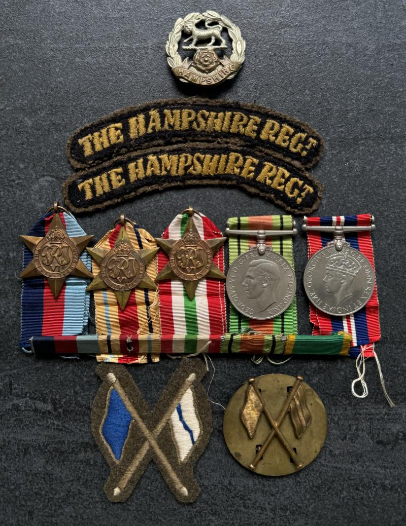 WW2 Hampshire Regiment Italian Campaign Group