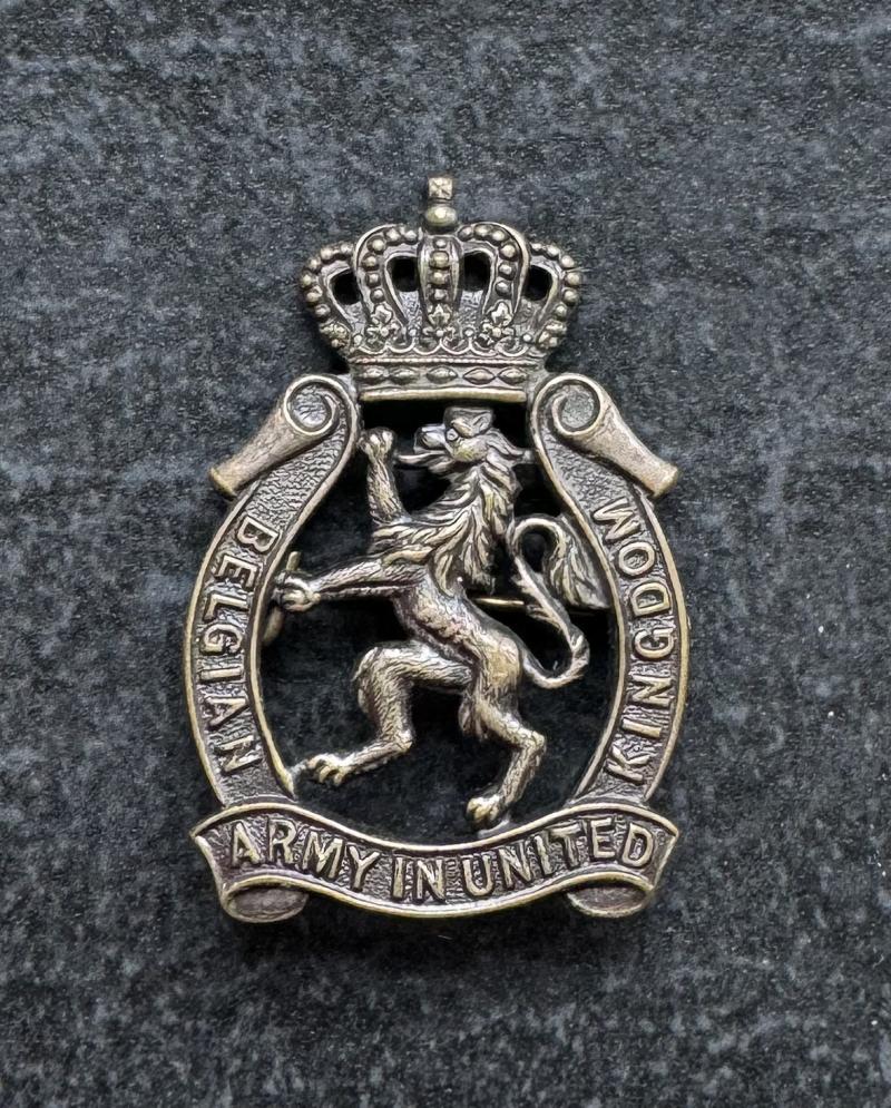 WW2 Belgian Army In United Kingdom Badge