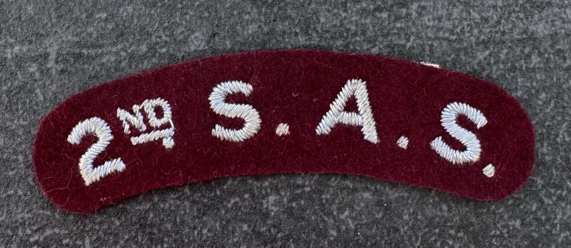 WW2 2nd SAS Shoulder Title