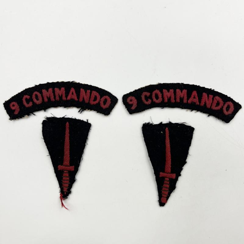 WW2 No.9 Commando Shoulder Titles