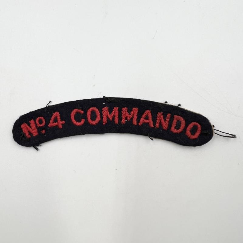 WW2 No.4 Commando Shoulder Title