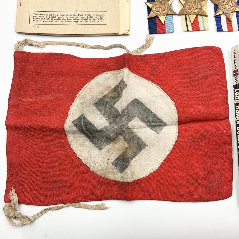 WW2 Long Range Desert Group Medal & Badge Group