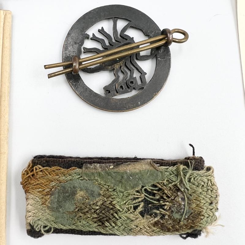 WW2 Long Range Desert Group Medal & Badge Group