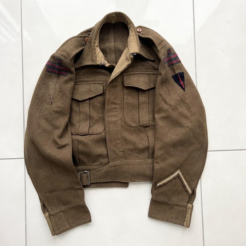 WW2 40 Royal Marine Commando Battle Dress Blouse