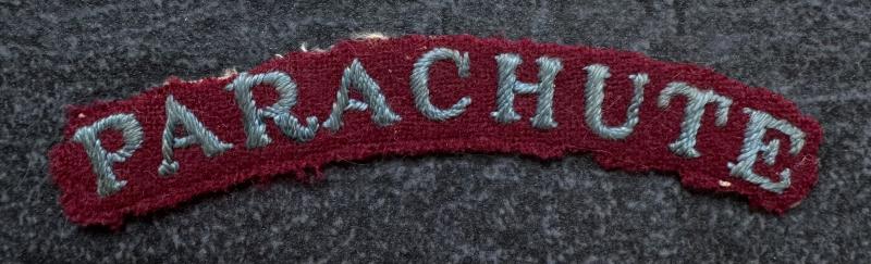 WW2 Parachute Shoulder Title