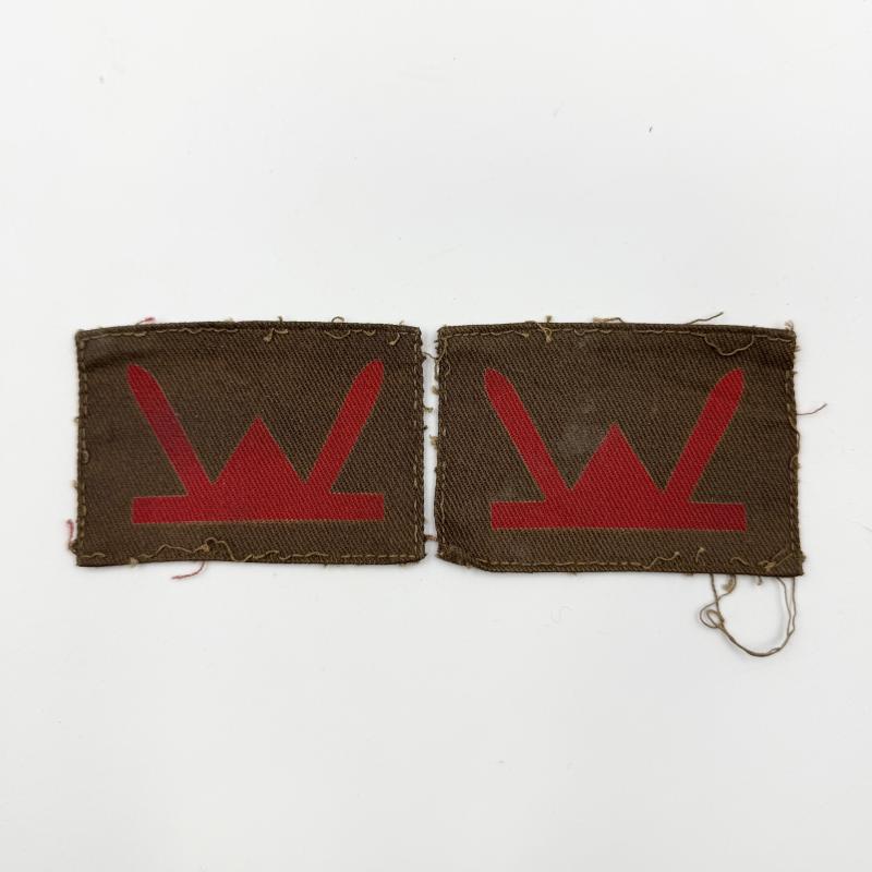 WW2 53rd Infantry Division Formation Signs